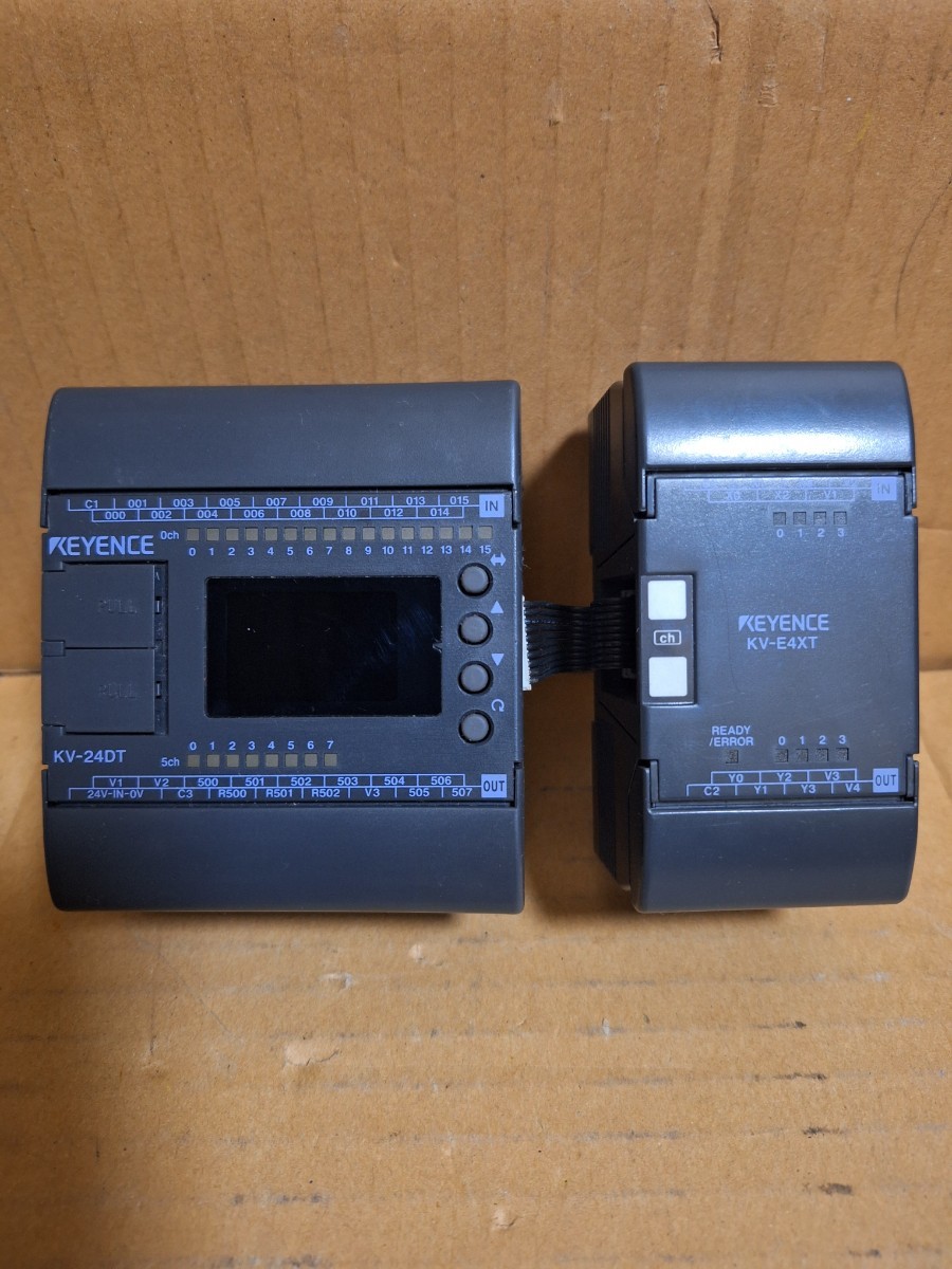 キーエンス KV-24AT KV-D20セット 中古品 キーエンス 安さ販売