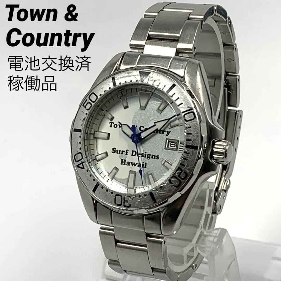 Town&Country タウン&カントリー メンズ腕時計 - 時計