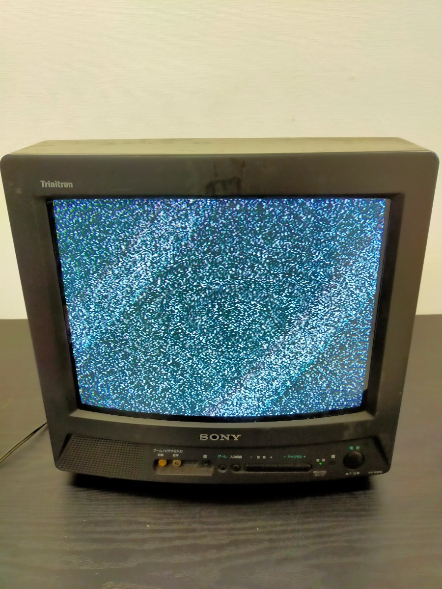 ソニー製ブラウン管カラーテレビ KV-14GP3 - テレビ