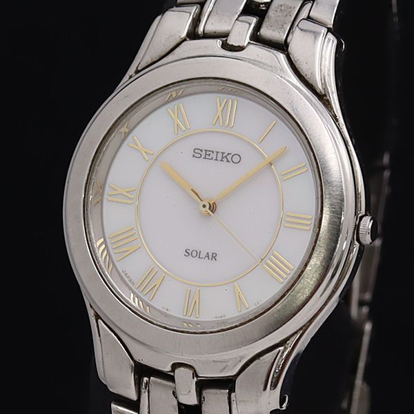 人気特販【稼動品／美品】SEIKO 腕時計 ドルチェ 3針 ローマン