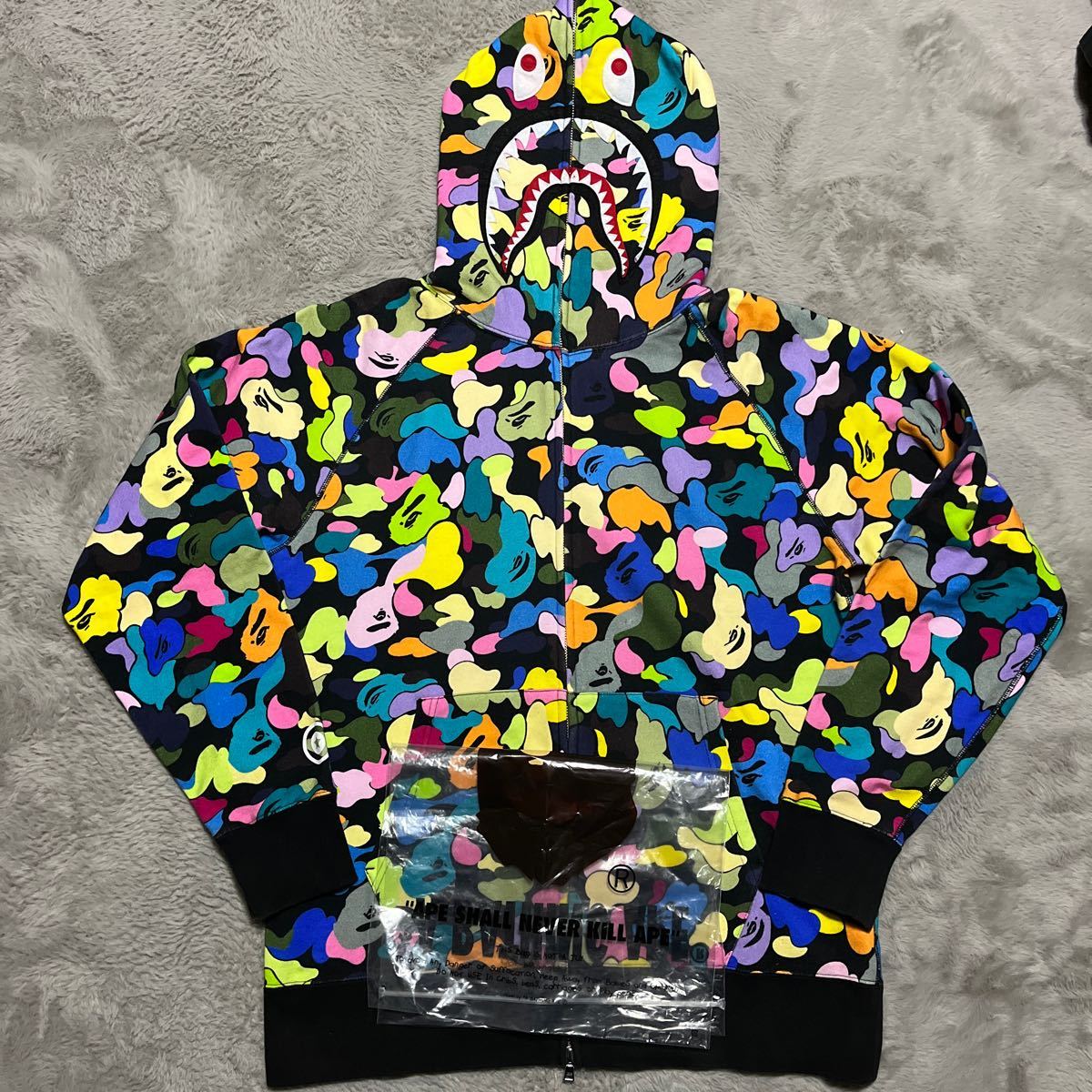 A Bathing Ape hoodie camo