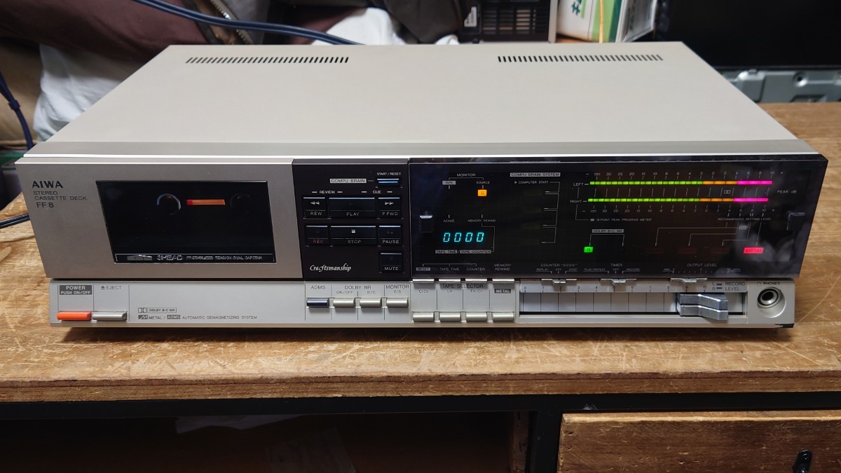 AIWA カセットデッキ AD