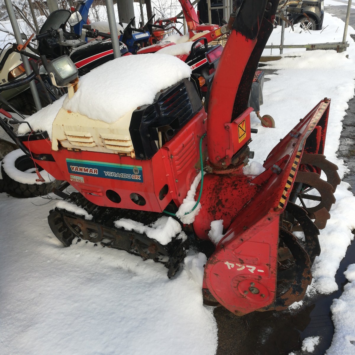 ヤンマー除雪機エンジン