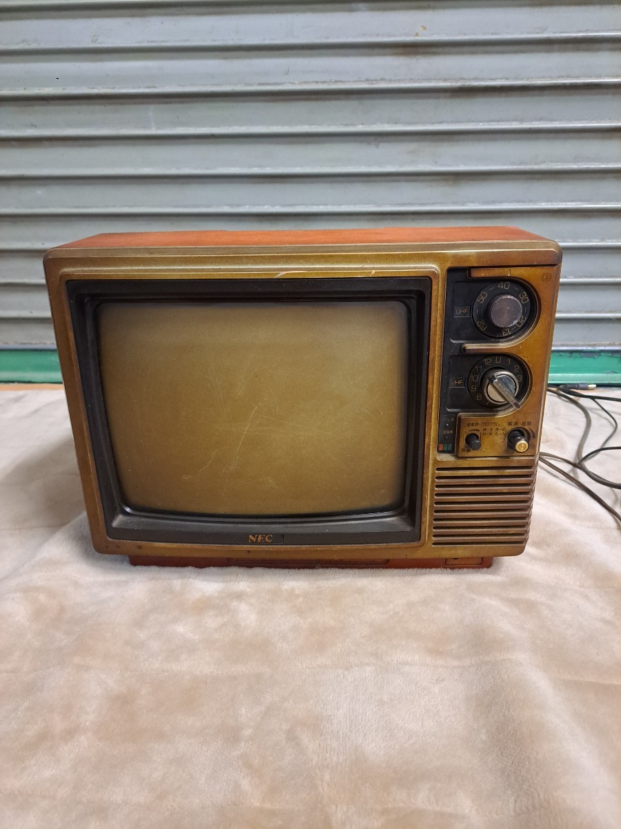 80年代 日本製 NEC CV-20T76E カラーテレビ 昭和 レトロ 当時物 m21132840037_1.jpg?1733219776