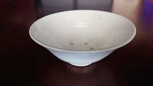 中国　宋代　白釉茶碗