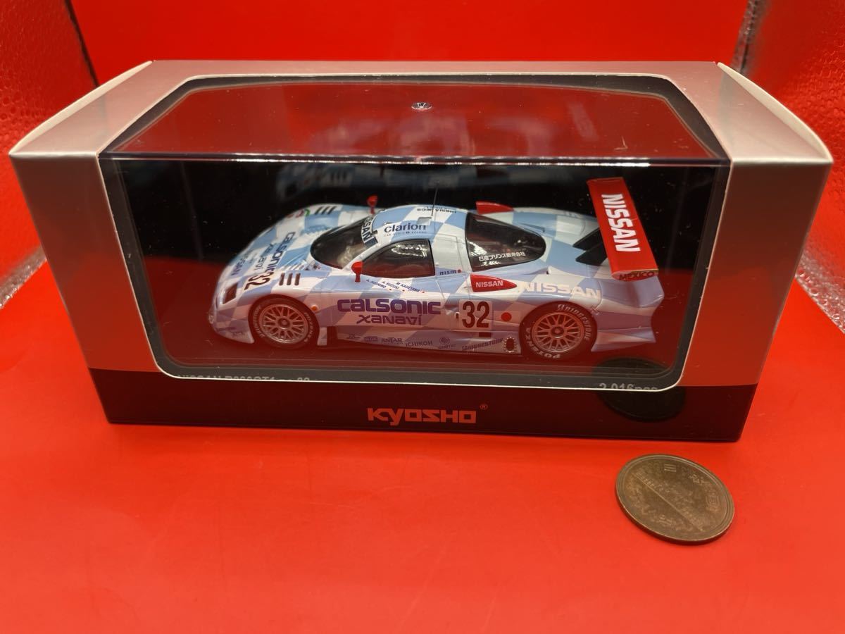 Kyosyo 1/43-Nissan R390 GT1 CALSONIC/Xanavi #32 Le Mans 1998 星野 