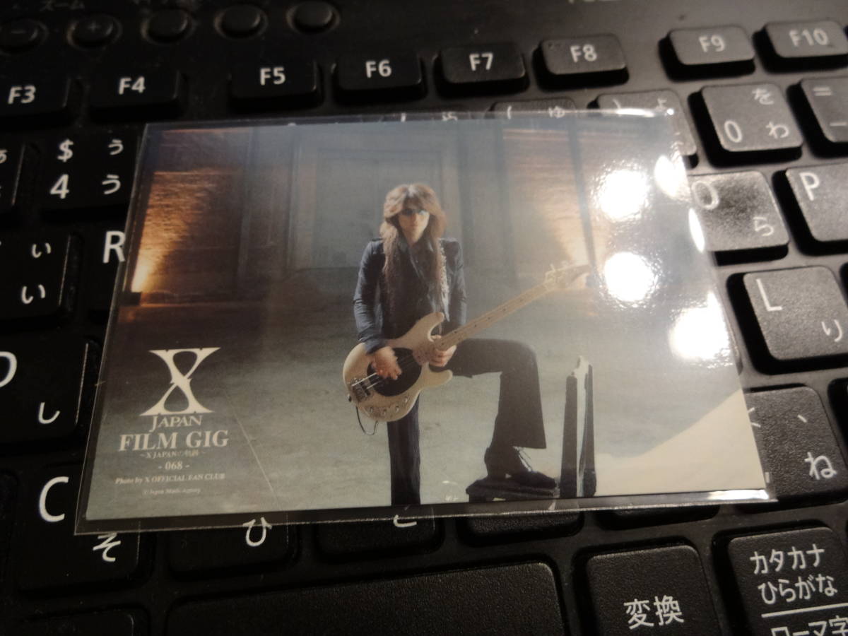 X JAPANトレカfilm gig専用ファイル