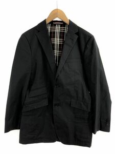 BURBERRY BLACK LABEL バーバリーブラックレーベル テーラード ジャケット sizeS/黒 ■◇ ☆ eba5 メンズ
