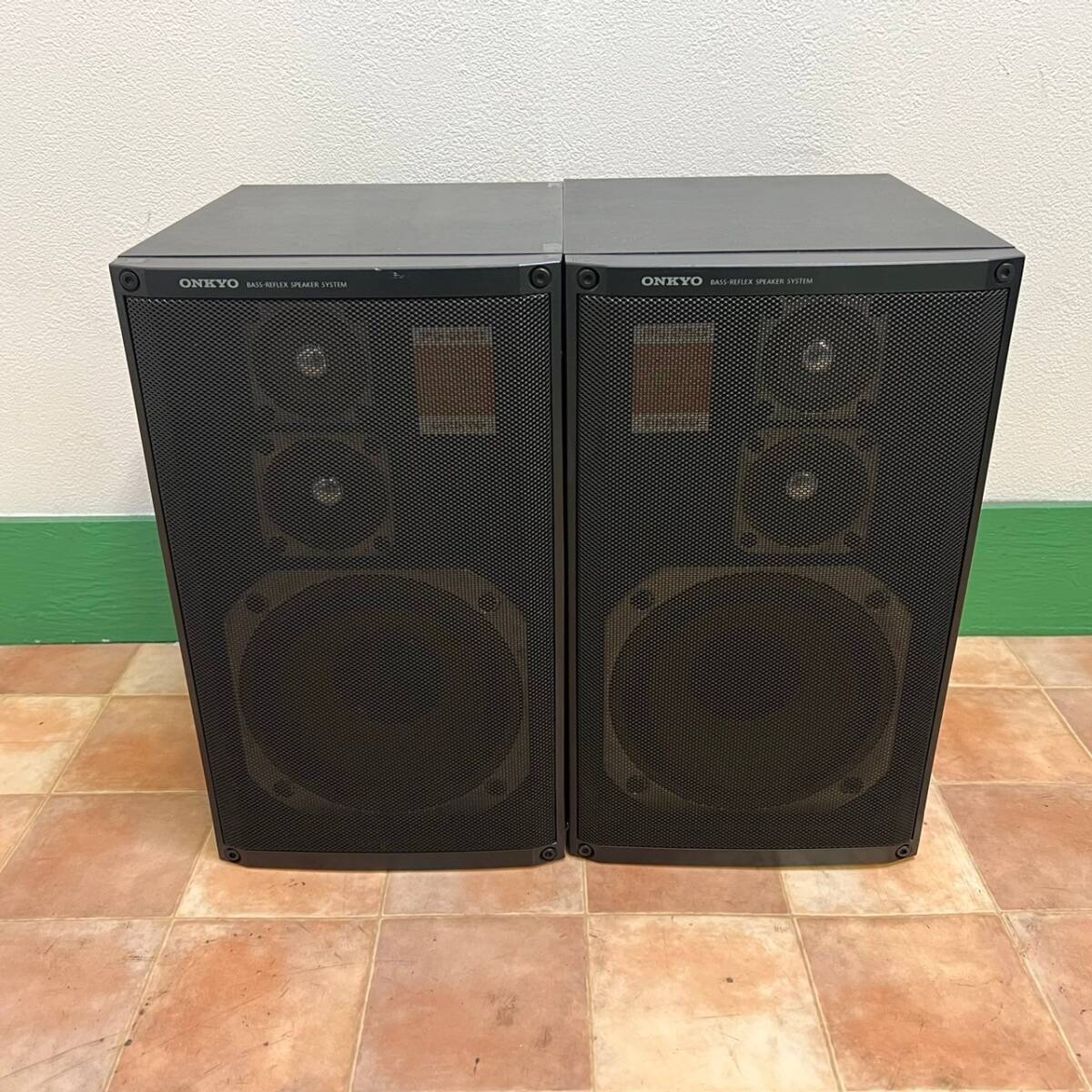 中古】ONKYO☆PS-V5スピーカー【80W6Ω】 - スピーカー