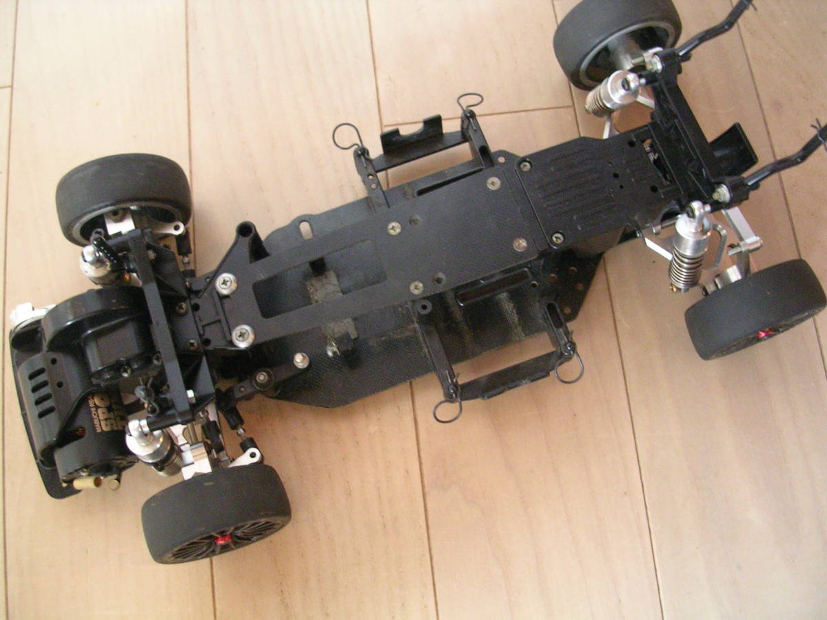 タミヤ FF01シャーシ ジャンクシャーシ ジャックスシビック取説付 RC