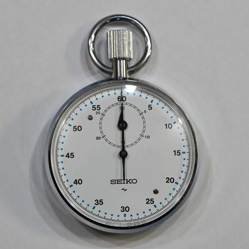 SEIKO ストップウォッチ S143-4A00 電池新品交換済み 陸上 水泳 説明書