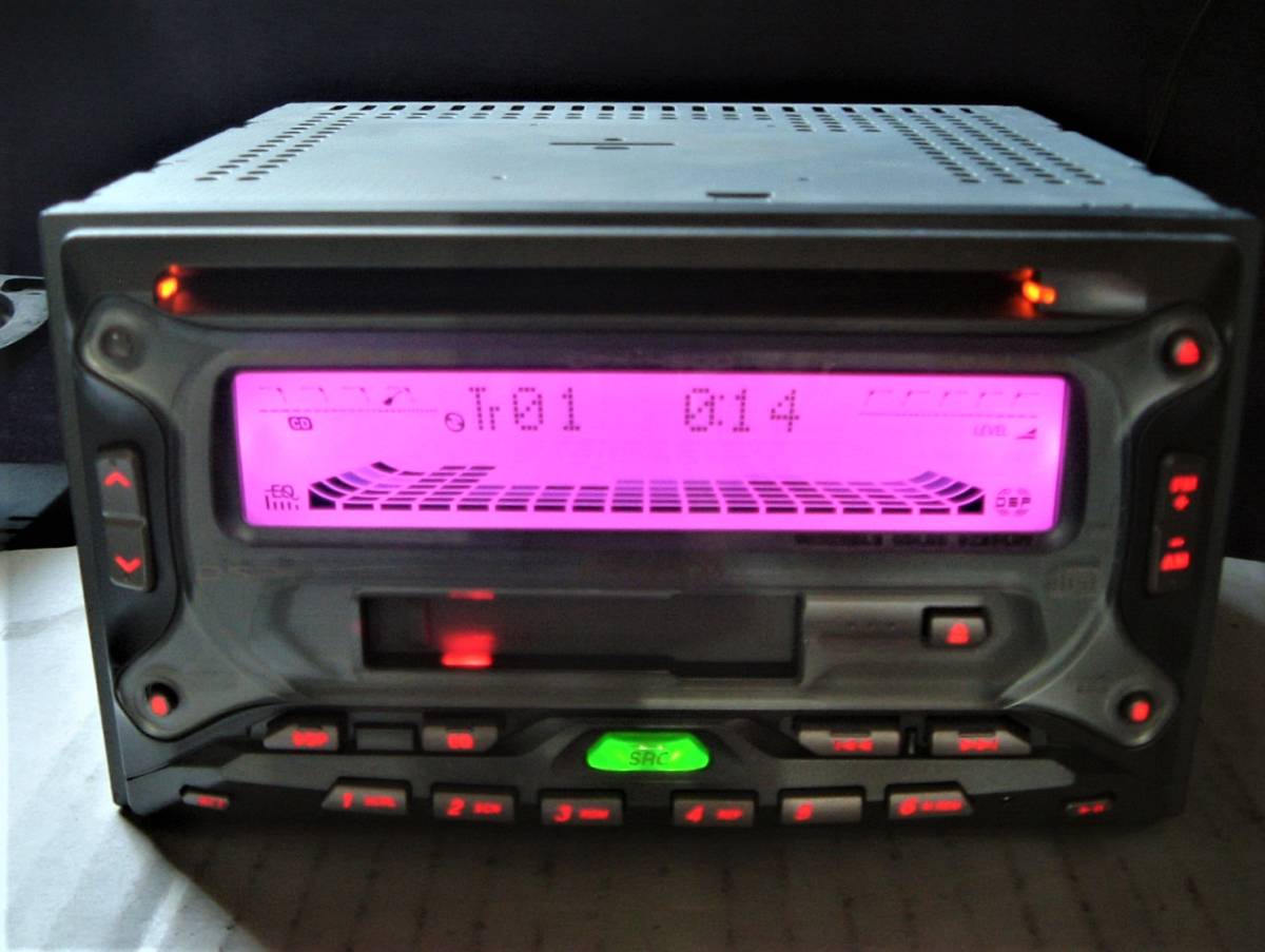 日米首脳ケンウッド DPX-4200 KDC-C306 CD カセット コンポ CDチェンジャー 6連 旧車 当時物 コンポ オーディオ デッキ AE92 GX81 R32 EP82 ケンウッド
