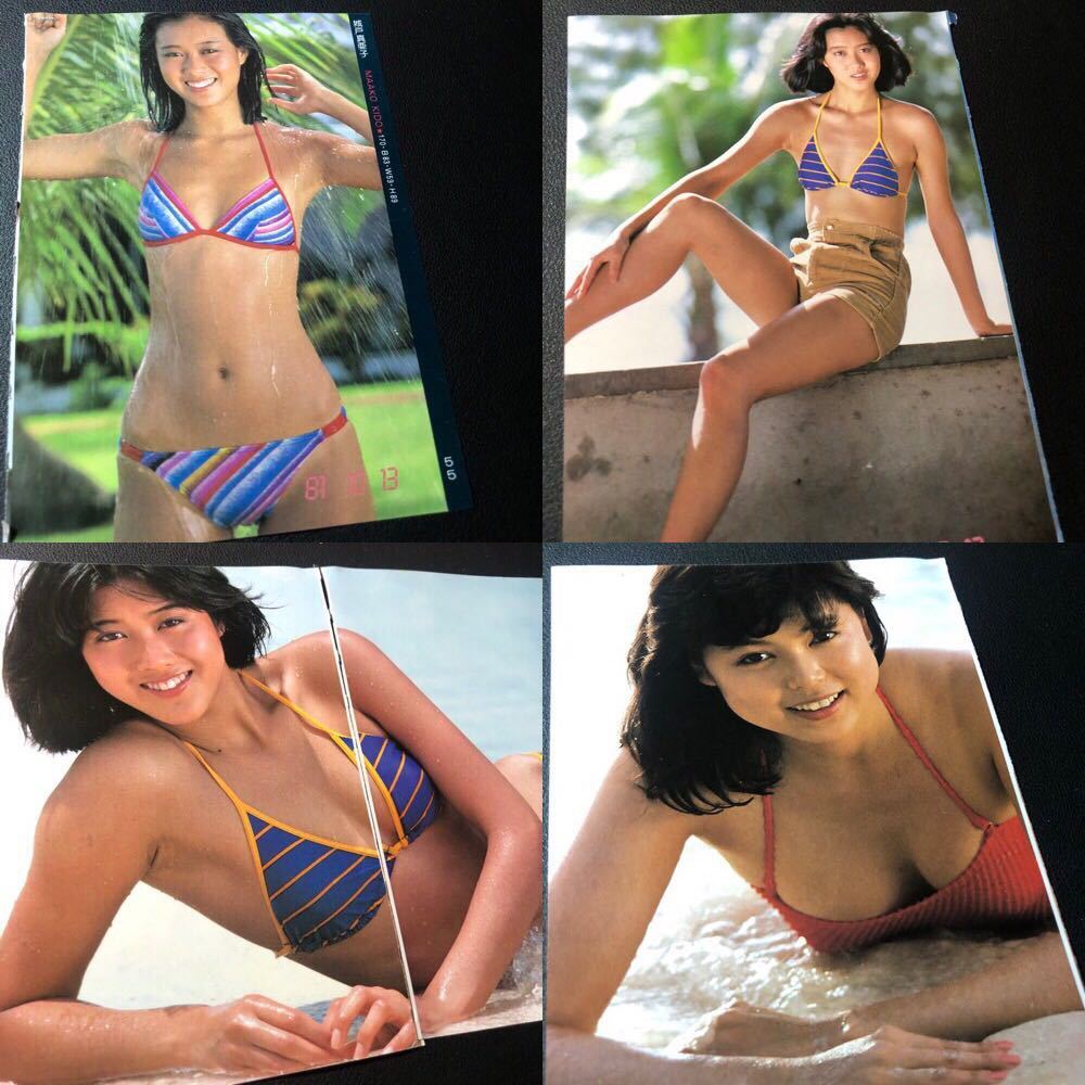 カネボウ化粧品 ポスター 城戸真亜子 水着