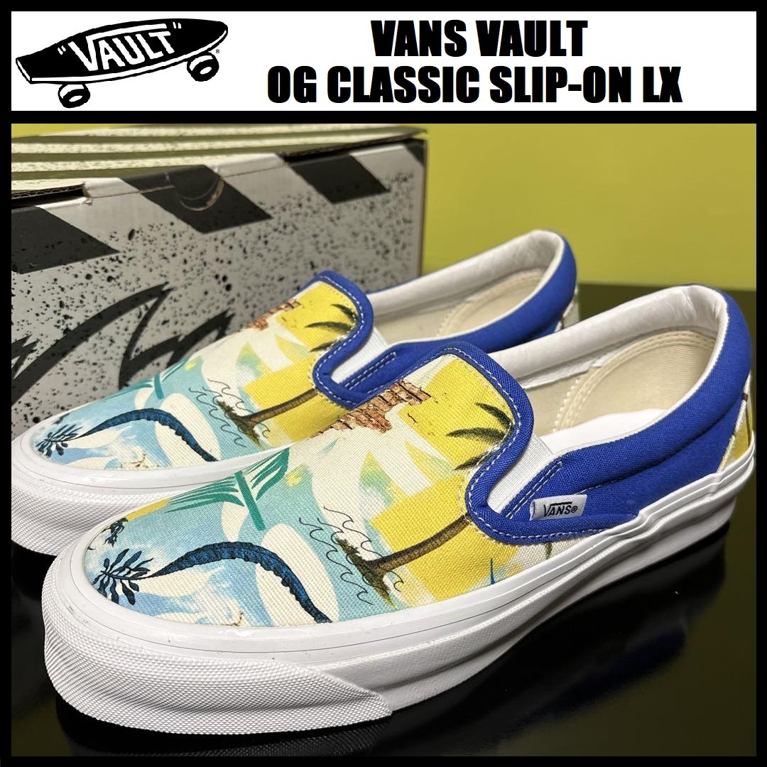 VANS バンズ 28.0cm クロコ型押し ハイカット ネイビー | Shop at 