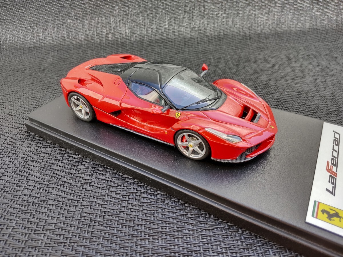 ルックスマート 1/43 フェラーリ 330 P3 4.0L V12 チーム FERRARI SEFAC #21 ル・マン24時間耐久レース 1966  レッド - ミニカー