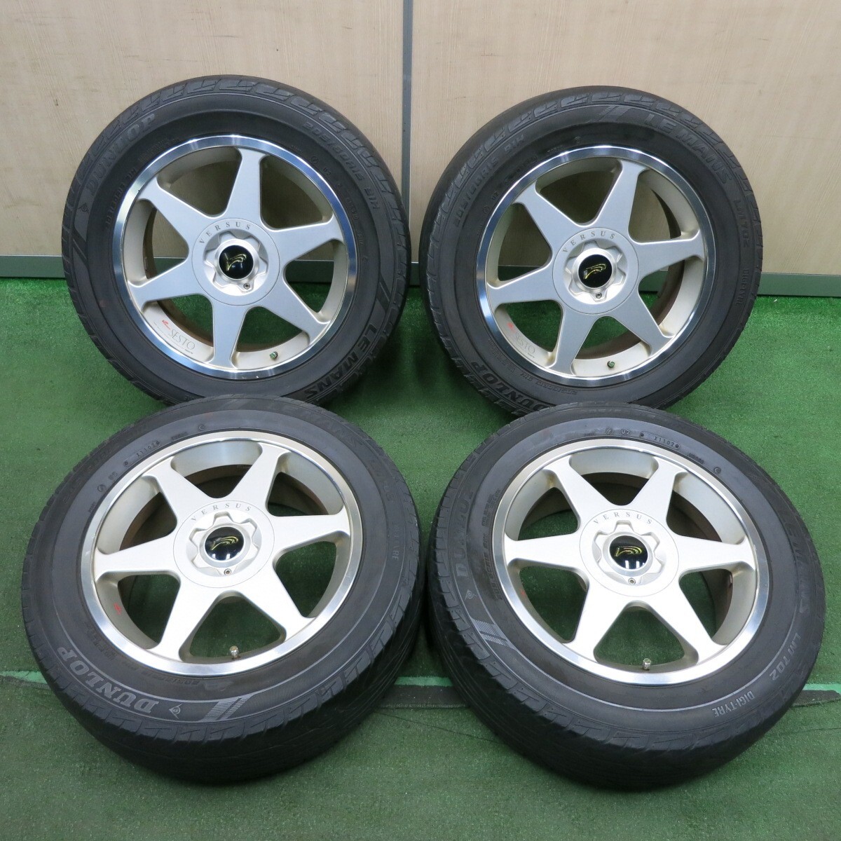 【早割】RAYS MODERNO VESTA 17×7.0JJ PCD114.3-4H/5H OFF42 HB73 4枚セット 社外品