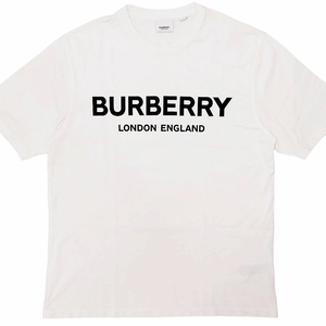 バーバリー BURBERRY LONDON ENGLAND LOGO TEE Tシャツ カットソー プリントロゴ 8026017 ホワイト M 0317 メンズ
