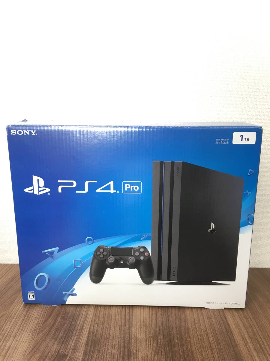 PlayStation4 PRO ジェットブラック1TB CUH-7000B B01 動作確認済み