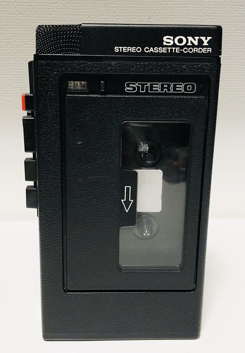 ☆SONY STEREO CASSETTE CORDER TCS-310 カセット再生できました (品 