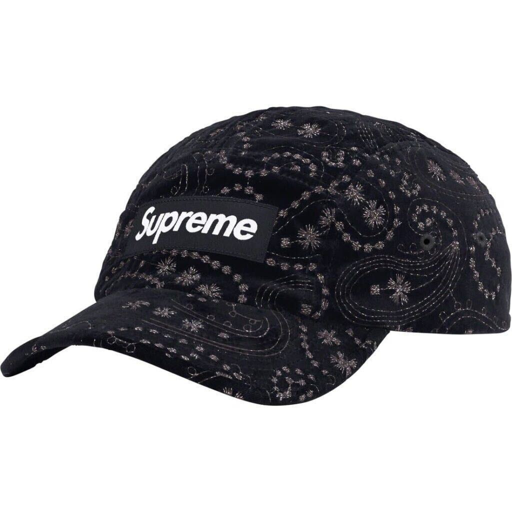 シュプリーム Supreme ボックスロゴ ジェットキャップ ブラック 黒