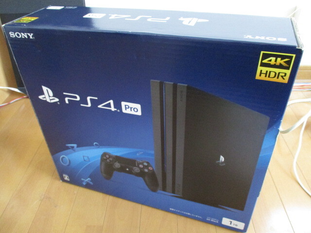 完品☆美品☆PS4 Pro☆PlayStation4 Pro☆ジェットブラック☆1TB☆CUH