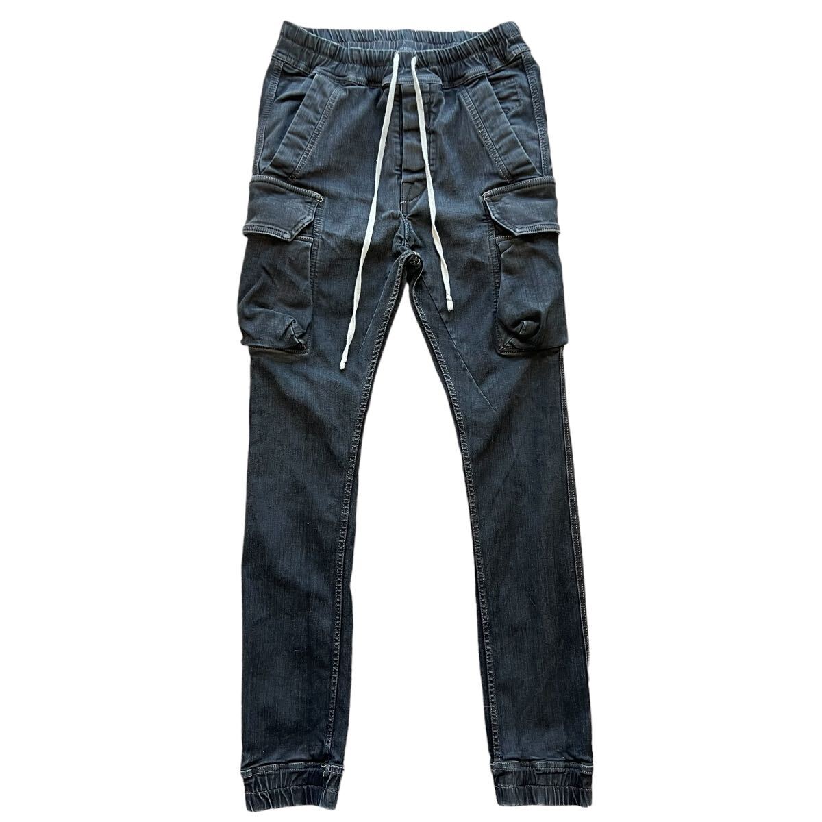 rick owens drkshdw デストロイ デトロイト デニム パンツ | Shop at