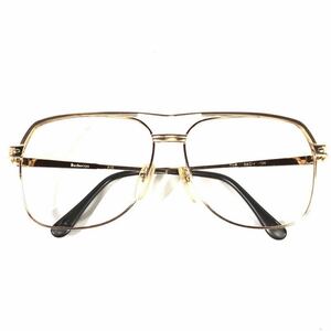 【バーバリー】本物 Burberrys 伊達眼鏡 ロゴモチーフ 305 フレーム サングラス メガネ めがね ゴールド色系 メンズ レディース 送料520円