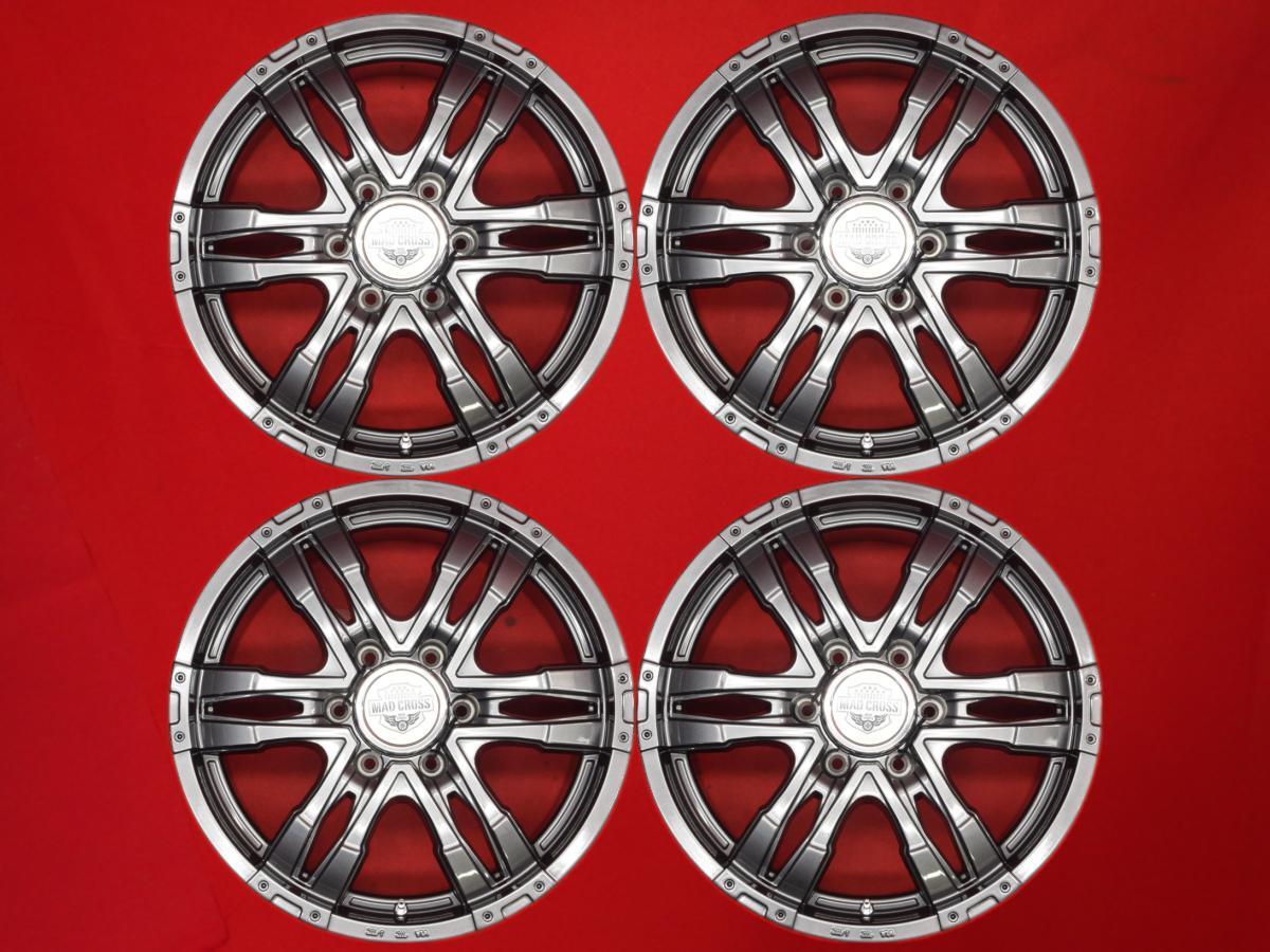 weds MAD SPOKE RV 15インチ 6.5J ＋28 6穴 PCD139.7