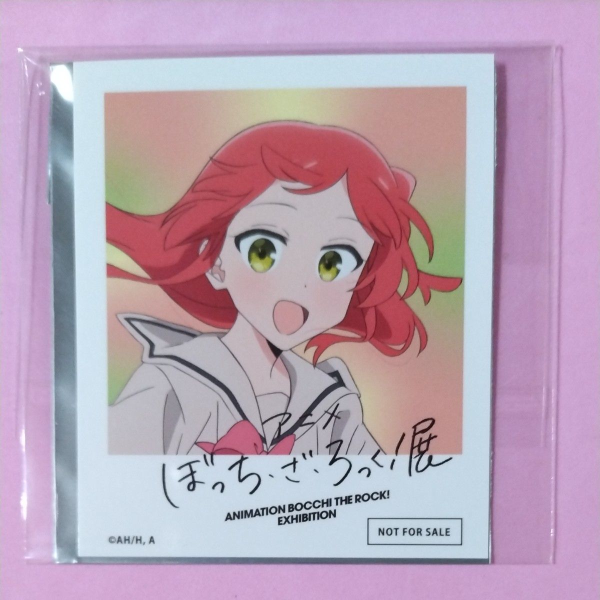 C107 ろうか ぼっちざろっく 伊地知星歌 チェキ風イラストカード 会場