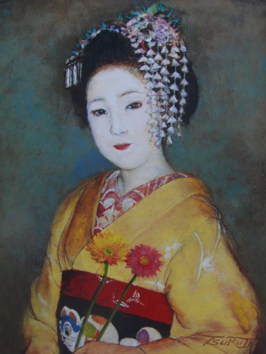 弦田英太郎、【初座敷】、希少な大判額装用画集より、美品、日本人画家 2025年最新】弦田英太郎の人気アイテム - メルカリ