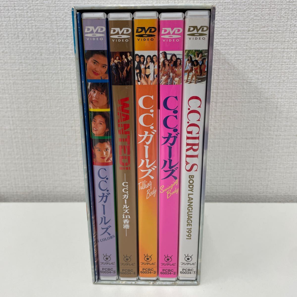 C.C.ガールズ DVD BOX 青田典子 藤原理恵 藤森夕子 原田徳子 廃盤 - その他