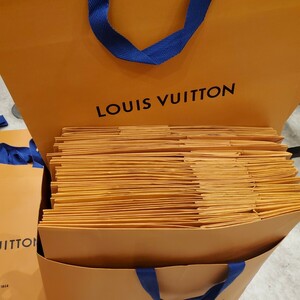 【送料込み】LOUIS VUITTON ルイヴィトン　ショッパー　ショップ袋　空袋　40枚　ブランド紙袋　