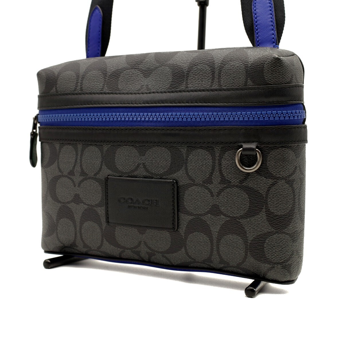 送料無料 超美品 COACH コーチ メンズ ショルダーバッグ トラック 
