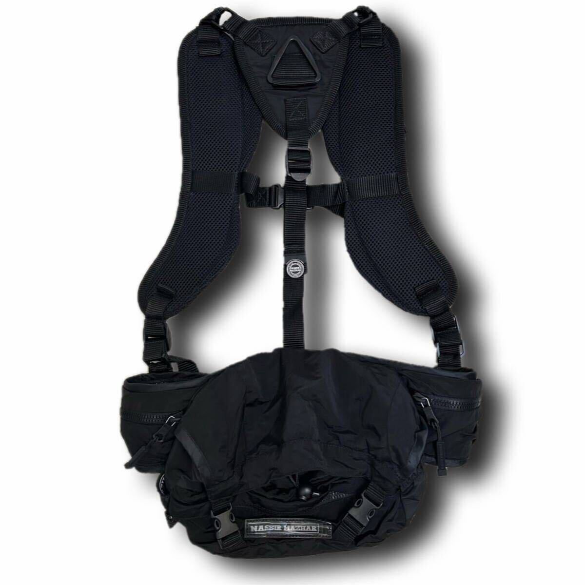 トップス 16SS NASIR MAZHAR Chest Rig Back Pack 16SS NASIR MAZHAR Chest Rig Back Pack