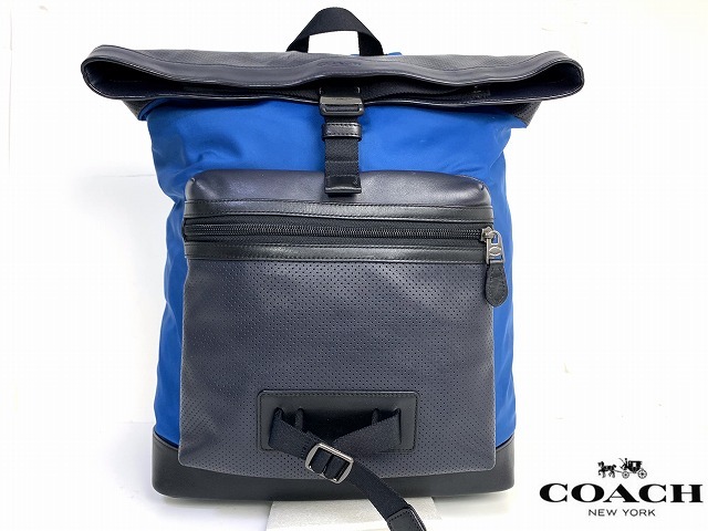送料無料 美品 COACH コーチ メンズ ショルダーバッグ パフォレイ