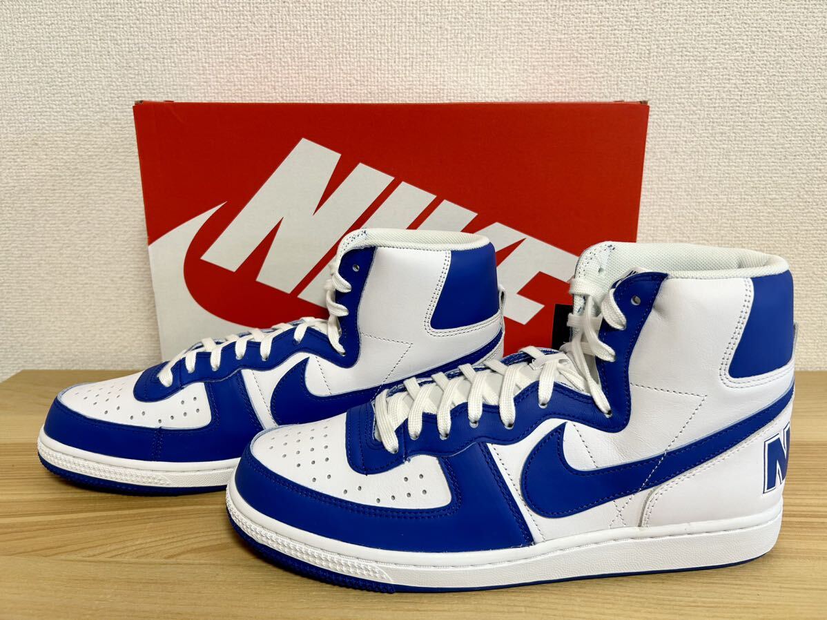 NIKEナイキ ターミネーター HIGHホワイト/ゲームロイヤル28cm | Shop