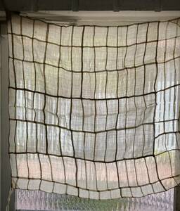 ポジャギ　手縫い　700×700mm ほど　チョガッポ　韓国古布　李朝　古民具　民藝　パッチワーク