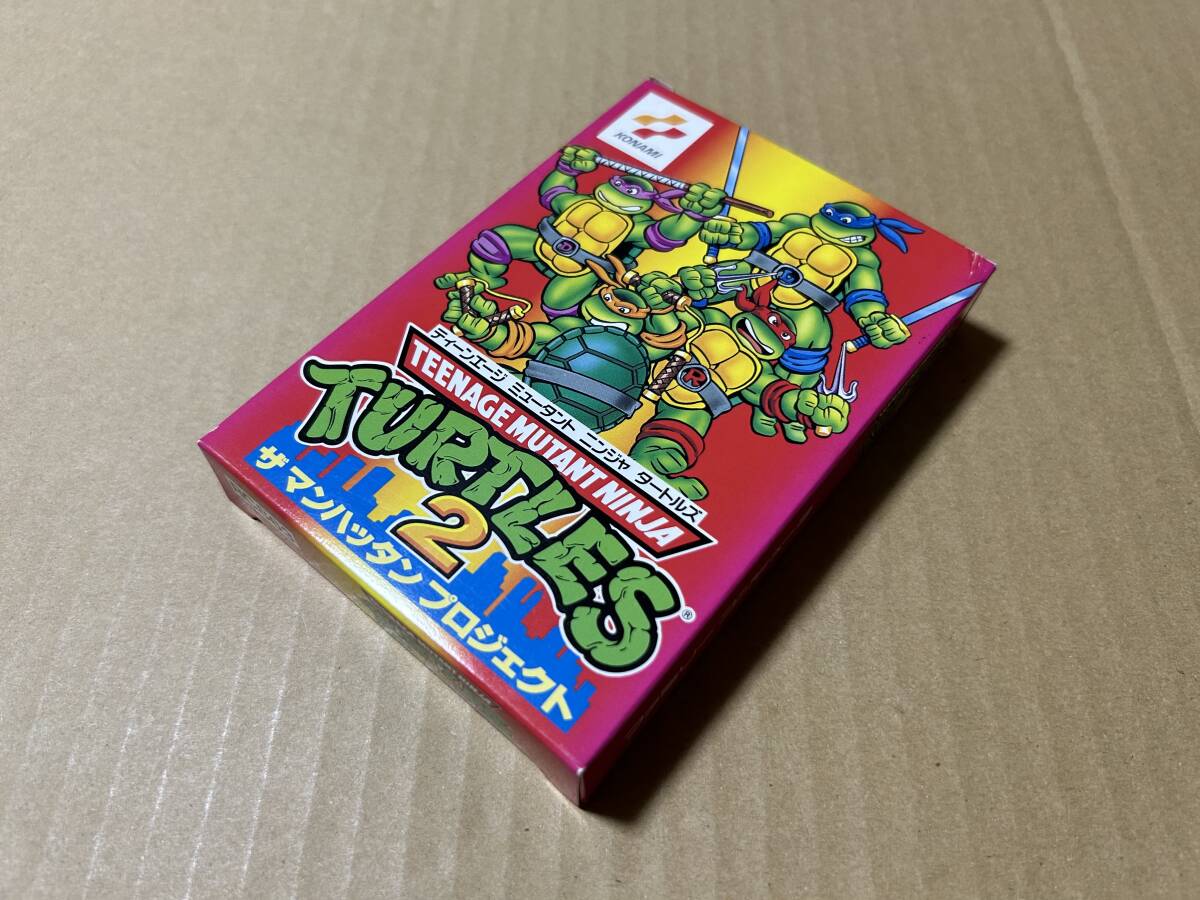 箱・説明書付】TURTLES2 ザ マンハッタンプロジェクト