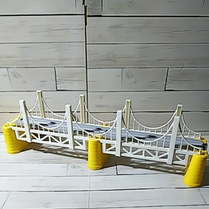 プラレール「白い 吊り橋」つり橋 