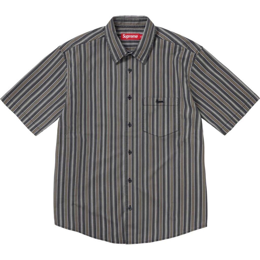 新品 Supreme Gingham S/S Shirt 