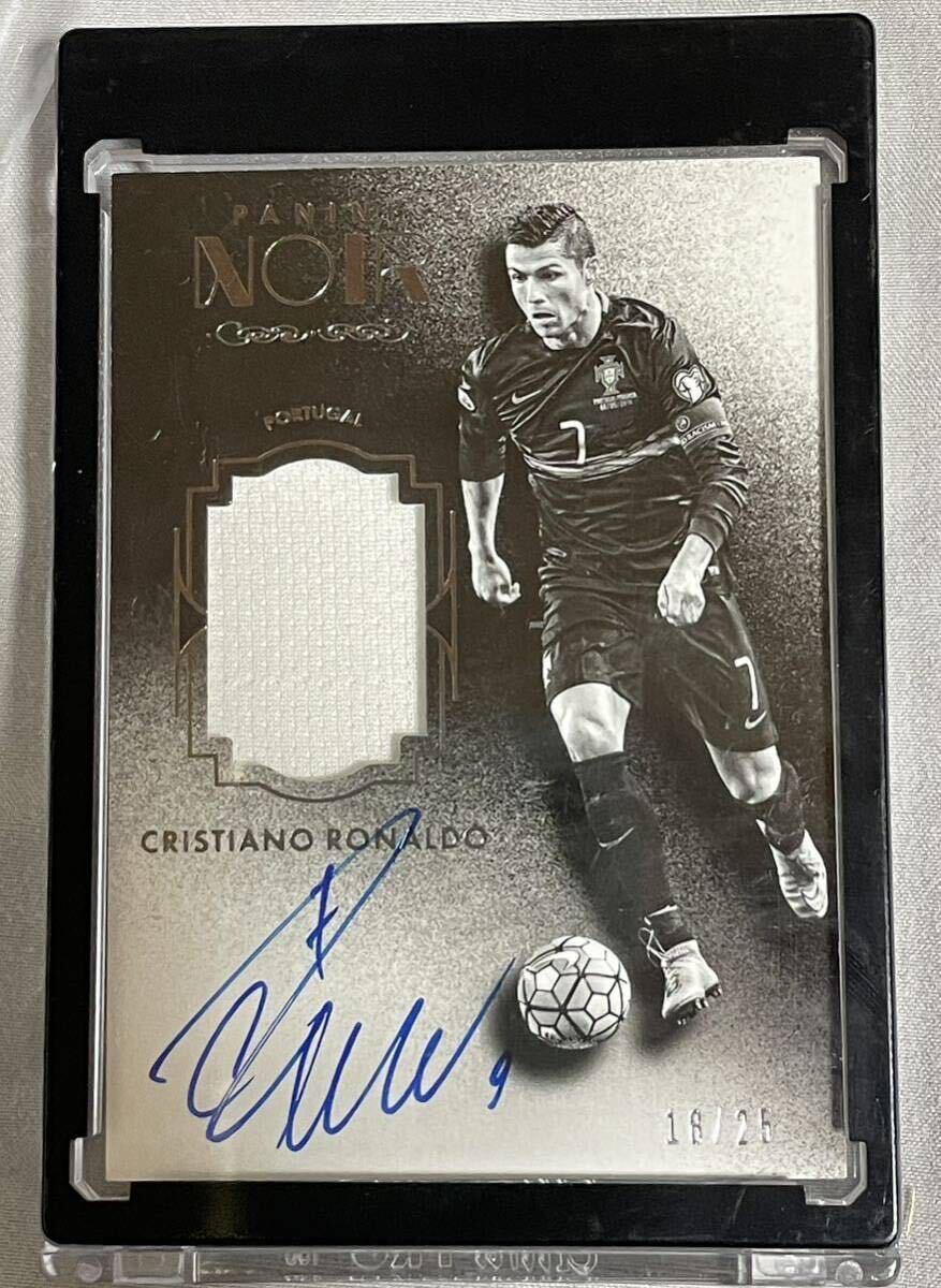 『1年保証』 ☆世界限定25枚☆2016-17 Cristiano On NOIR PANINI Ronaldo その他