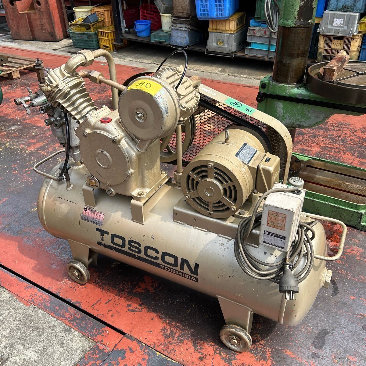 トスコン 東芝 L2-2.2kW SP105-22T6 コンプレッサー - 工具/メンテナンス