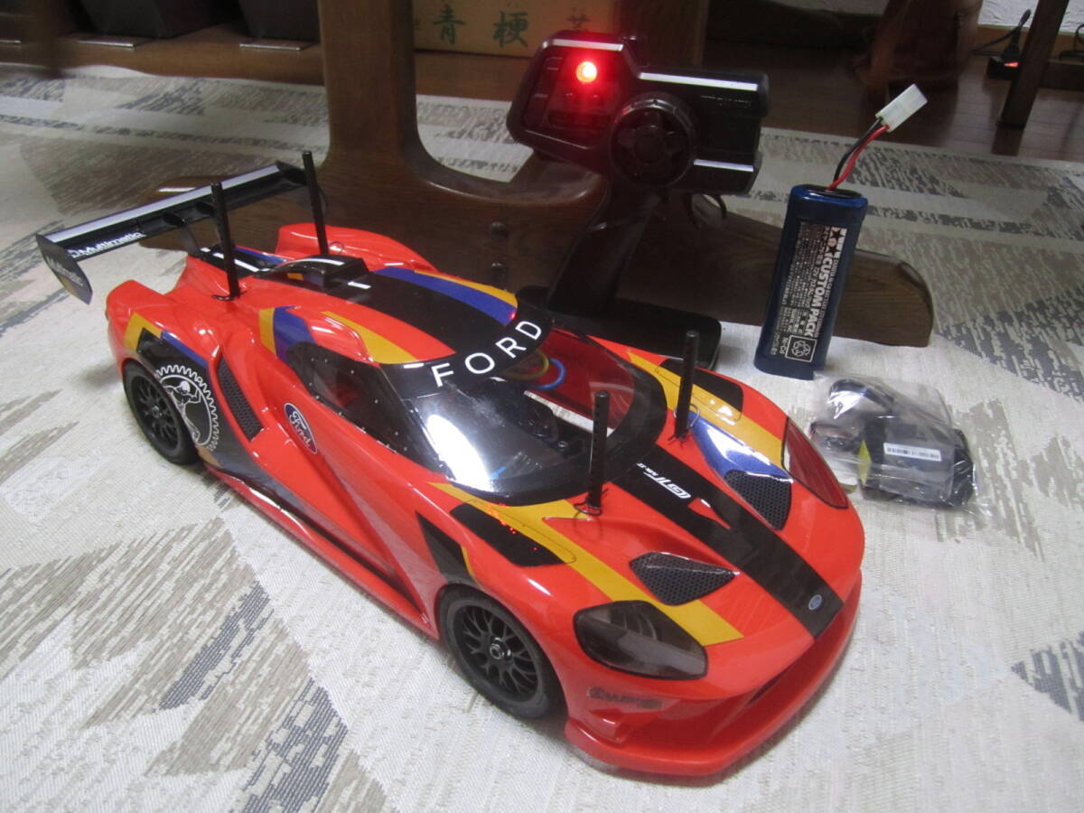 完全動作品 1/10 タミヤ TT01 ランボルギーニ ガヤルド 限定品 送料込 完全動作品 1/10 タミヤ TT01 ランボルギーニ ガヤルド 限定品 送料
