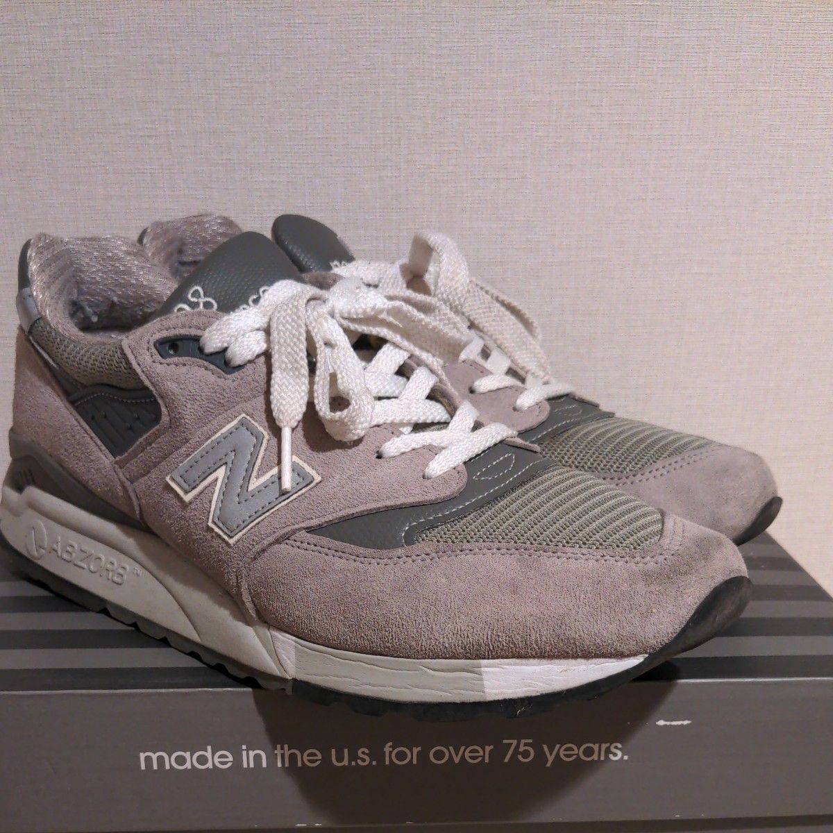 新品同様28㎝】New Balance M990GY2 グレー USA製 ニューバランス Gray 
