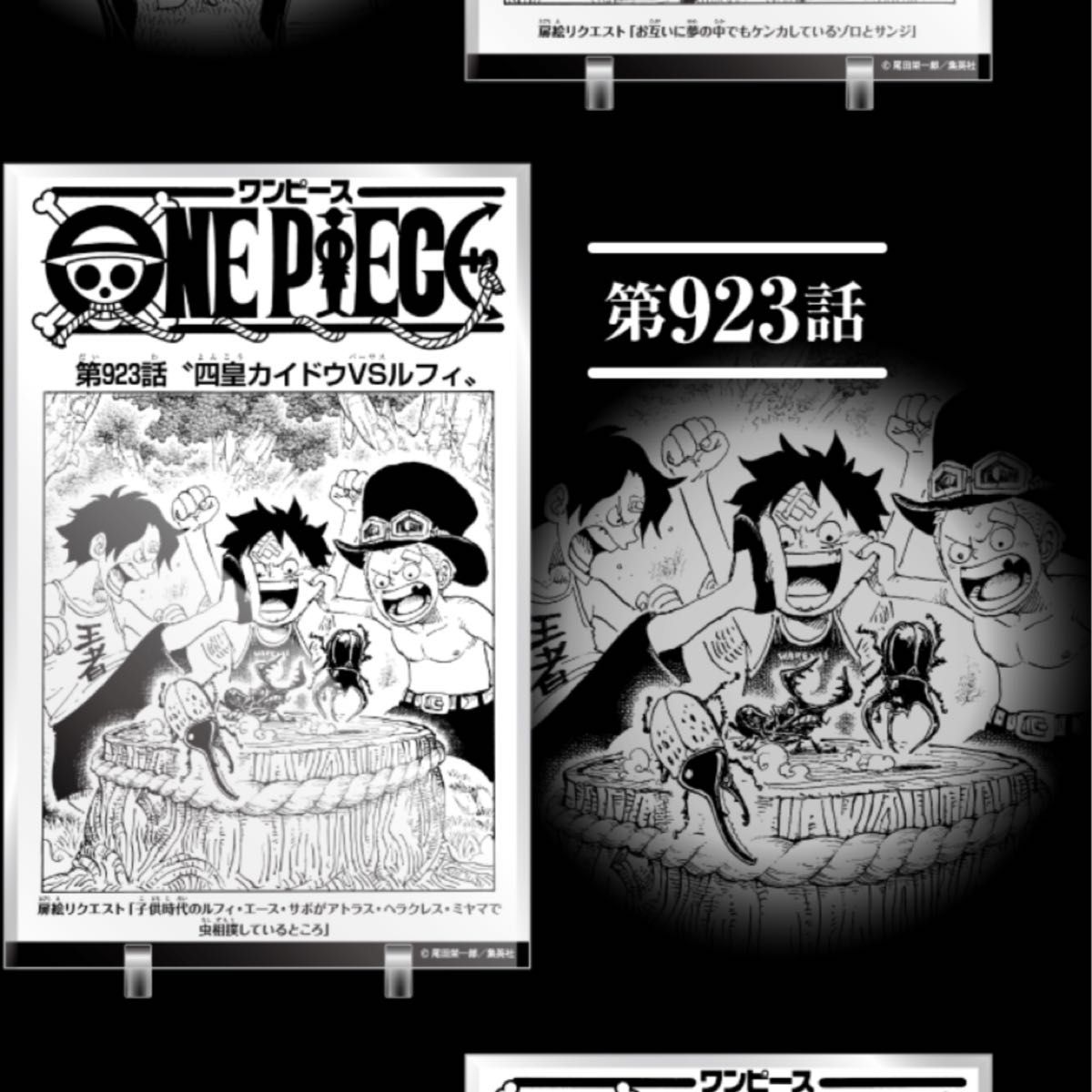 ワンピース ルフィ ニカ ジャンプフェスタ2025 複製ミニ色紙 応募者