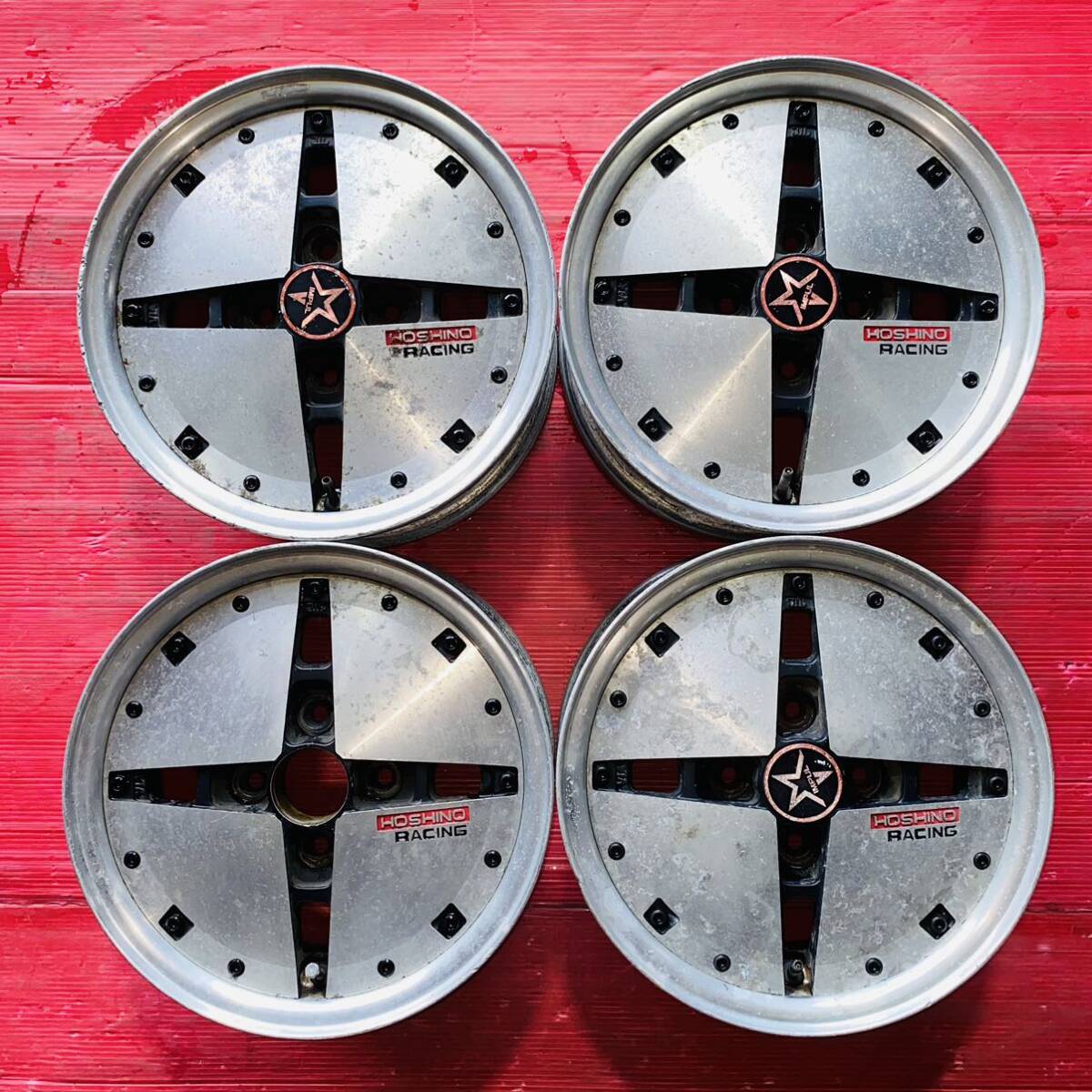 ホシノインパル 5.5J PCD100 旧車ホイール 13インチ