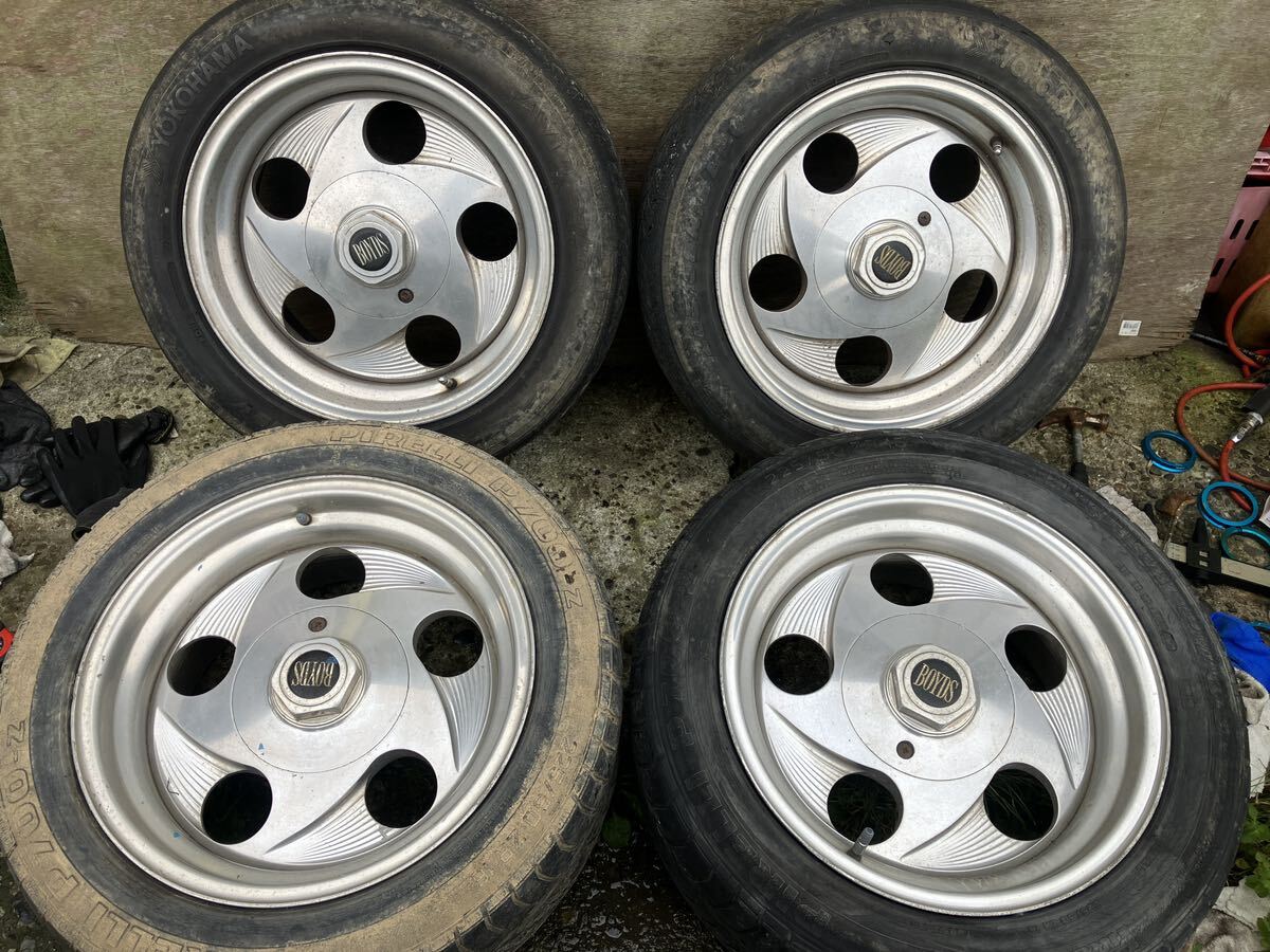 当時物 BOYDS ボイド ホイール 17インチ 185/35r17付 当時物 BOYDS ボイド ホイール 17インチ 185/35r17付 【公式通販】