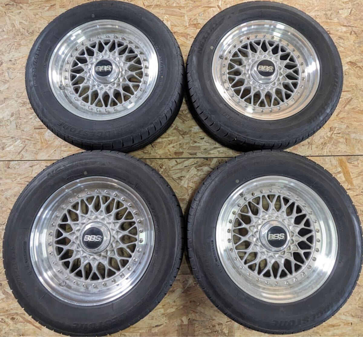 BBS RS043 ディスク面のみ　C 中古 BBS RS043 ディスク面のみ C 中古 BBS RS043 ディスク面のみ C