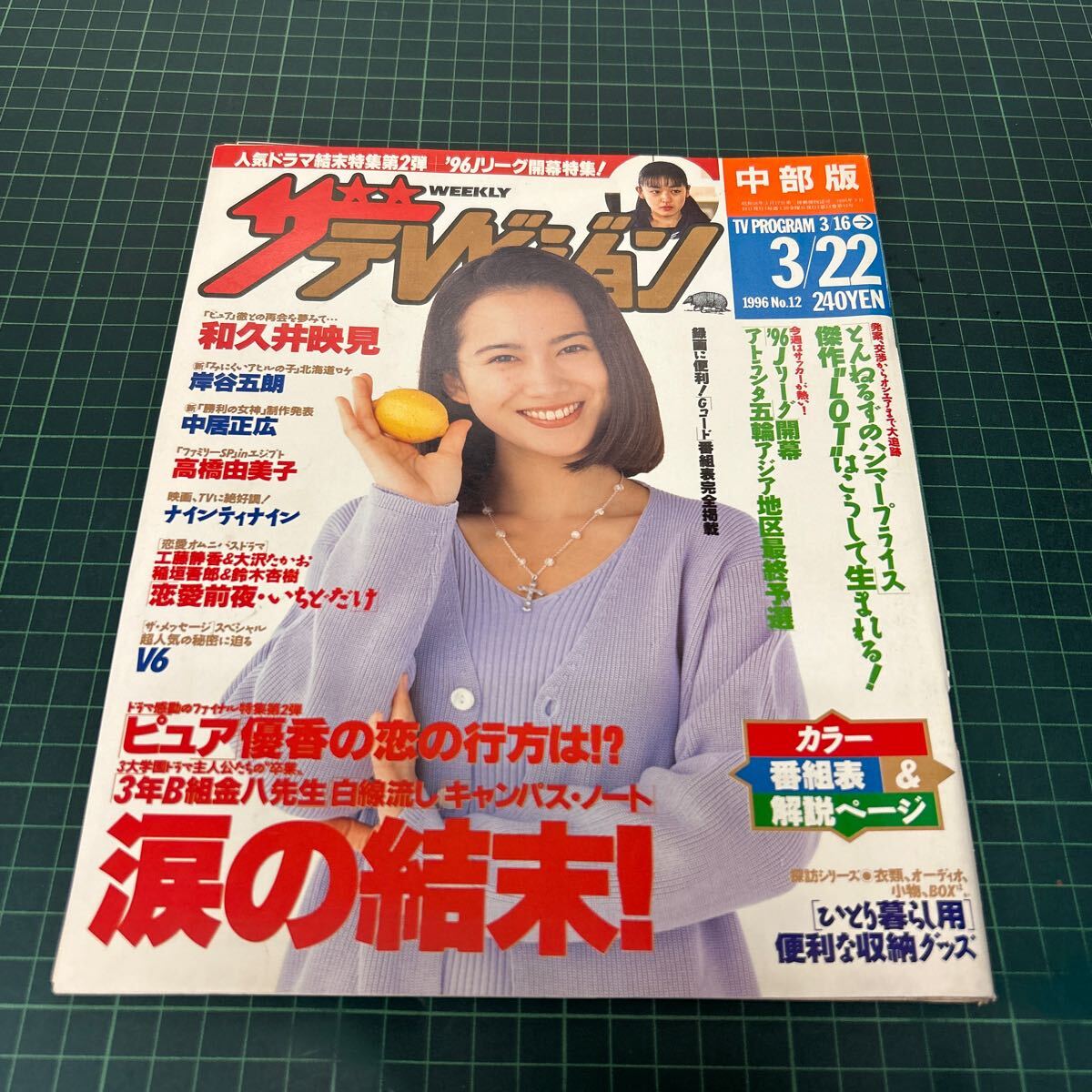 期間限定【発見】【女優　和久井映見さん1997年】直筆サイン 期間限定【発見】【女優 和久井映見さん1997年】直筆サイン