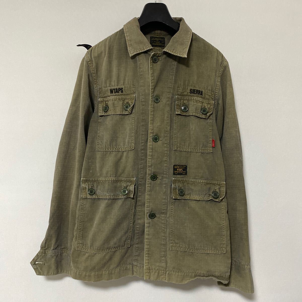 WTAPS jungleミリタリージャケット 迷彩 カモフラ 3 W)taps